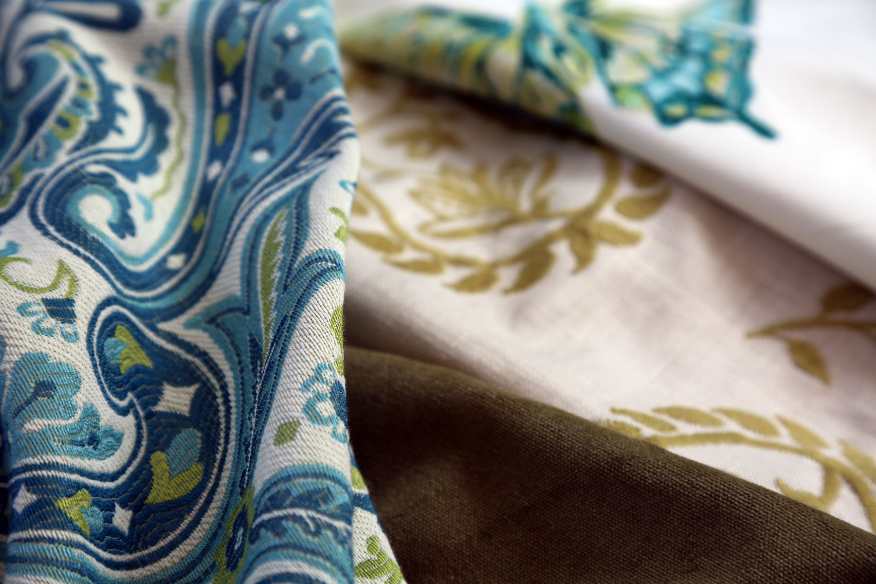 Charlotte Moss Fabricut patterns on fabrics