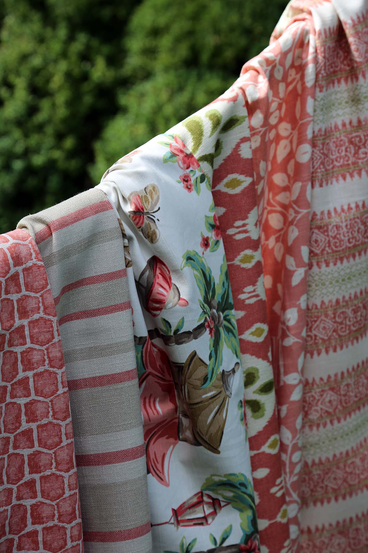 Charlotte Moss Fabricut patterns on fabrics