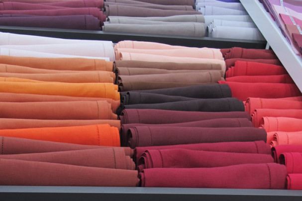 Folded fabric: Charlotte Moss – C’EST INSPIRÊ™ – A Spectrum of Color