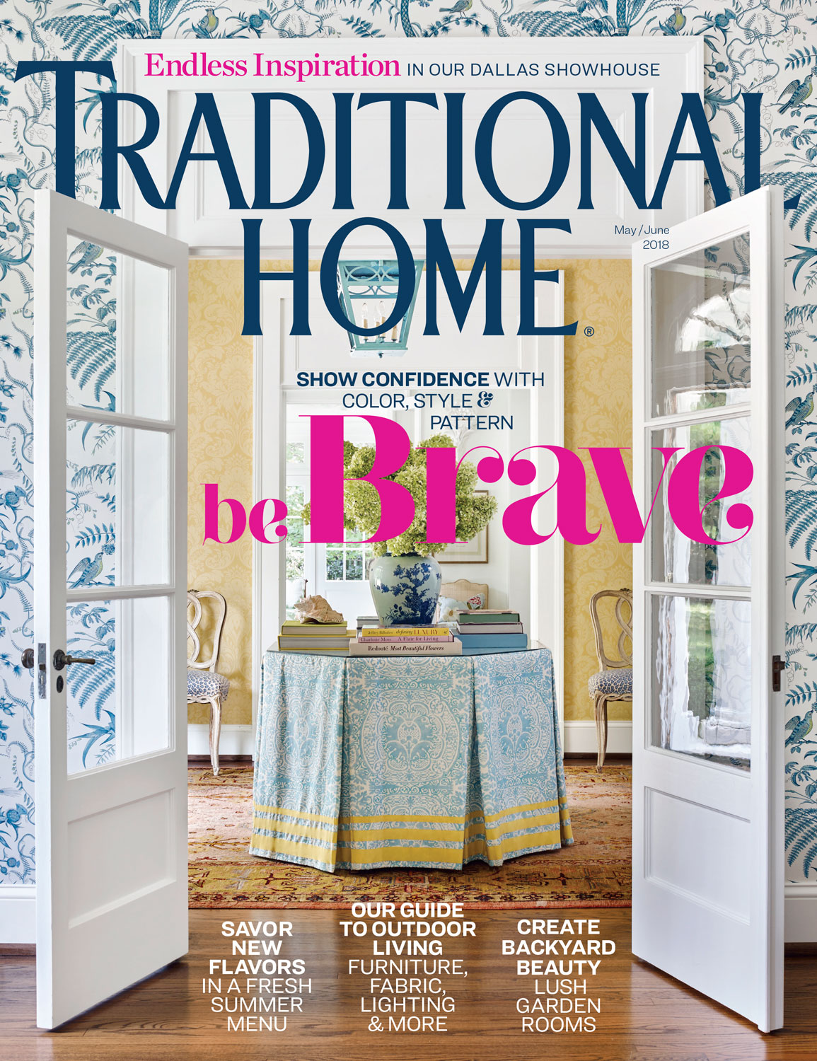 Traditional Home: May 2018 cover