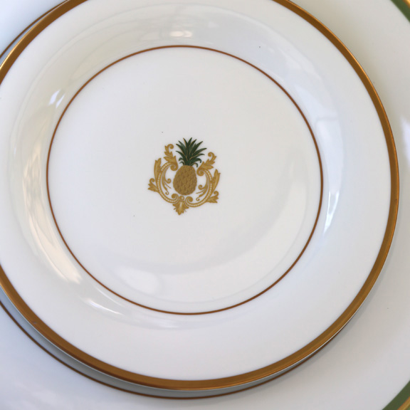 Charlotte Moss: Pineapple salad plate