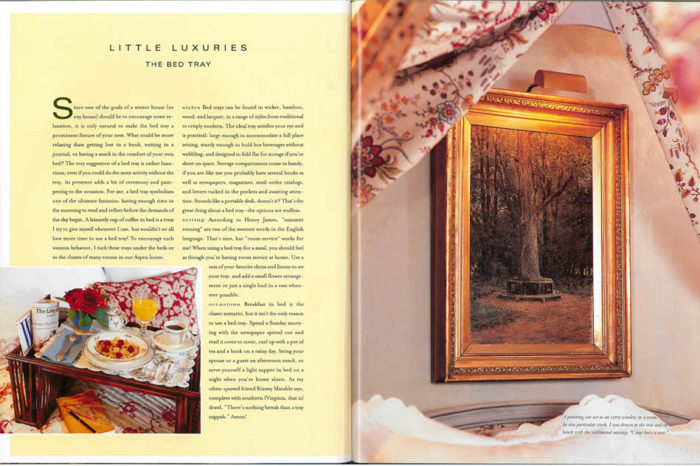 Charlotte Moss: A Winter House - interior spread