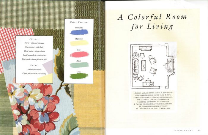 Charlotte Moss: Creating a Room - book interior spread