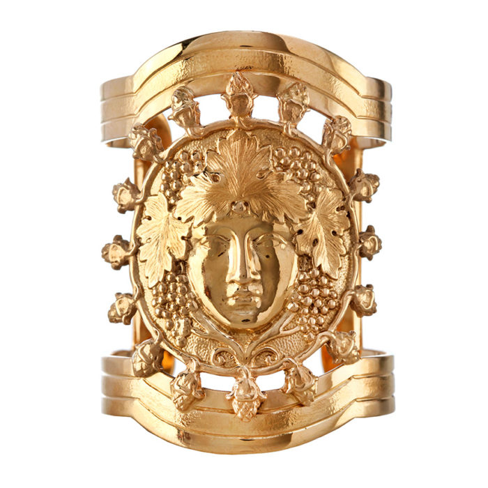 Charlotte Moss, Brittany Ambridge, PE Guerin cuff bracelet: Dionysus