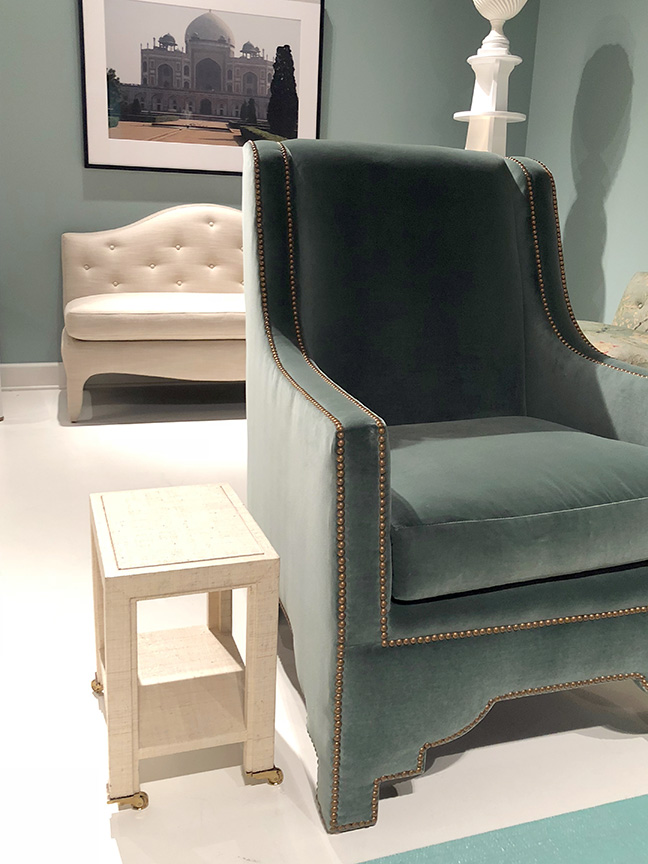 Charlotte Moss for Century Furniture - new collection chair and table