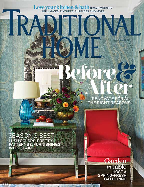 Traditional Home magazine cover