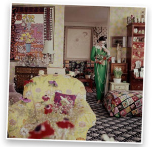 Gloria Vanderbilt living room