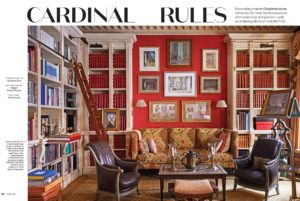 Library: Charlotte’s NY Home Featured in Veranda