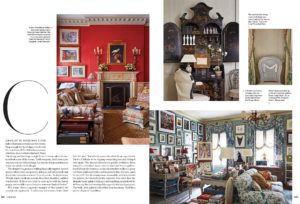 Walls with pictures: Charlotte’s NY Home Featured in Veranda