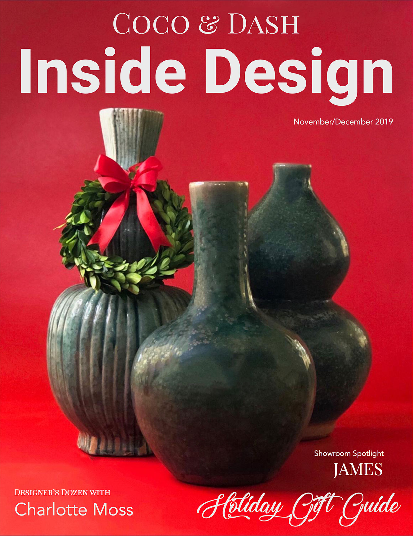 Red Cover of Coco & Dash’s Inside Design