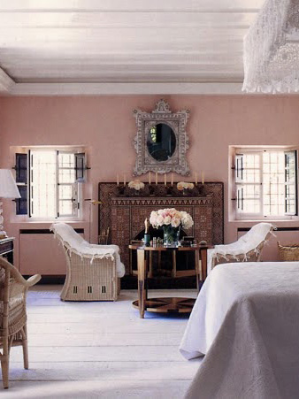 Marella Agnelli's Marrakesh Bedroom