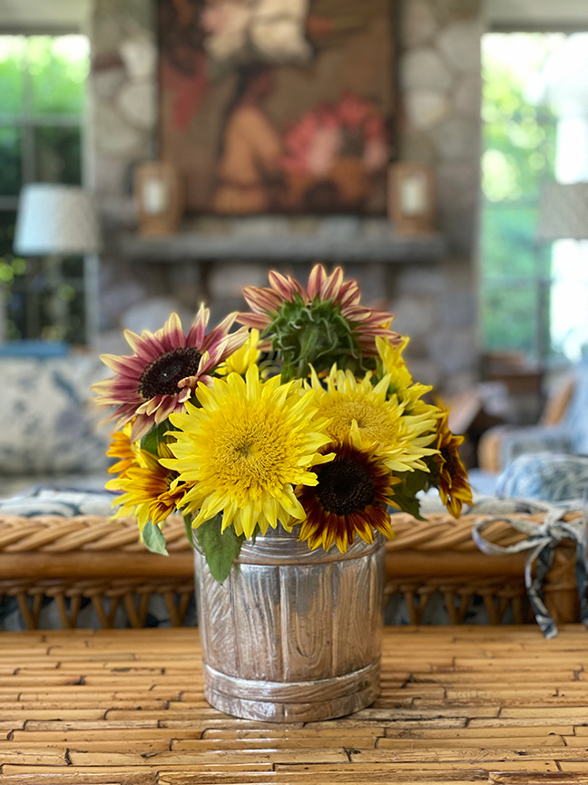 Flower and vase from Home: A Celebration